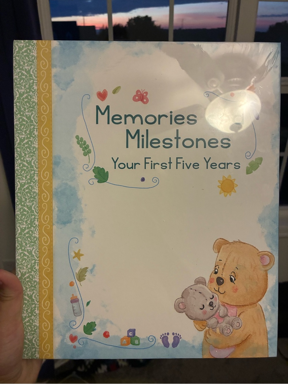Brand New Bear Theme Baby Book Memories And Milestones